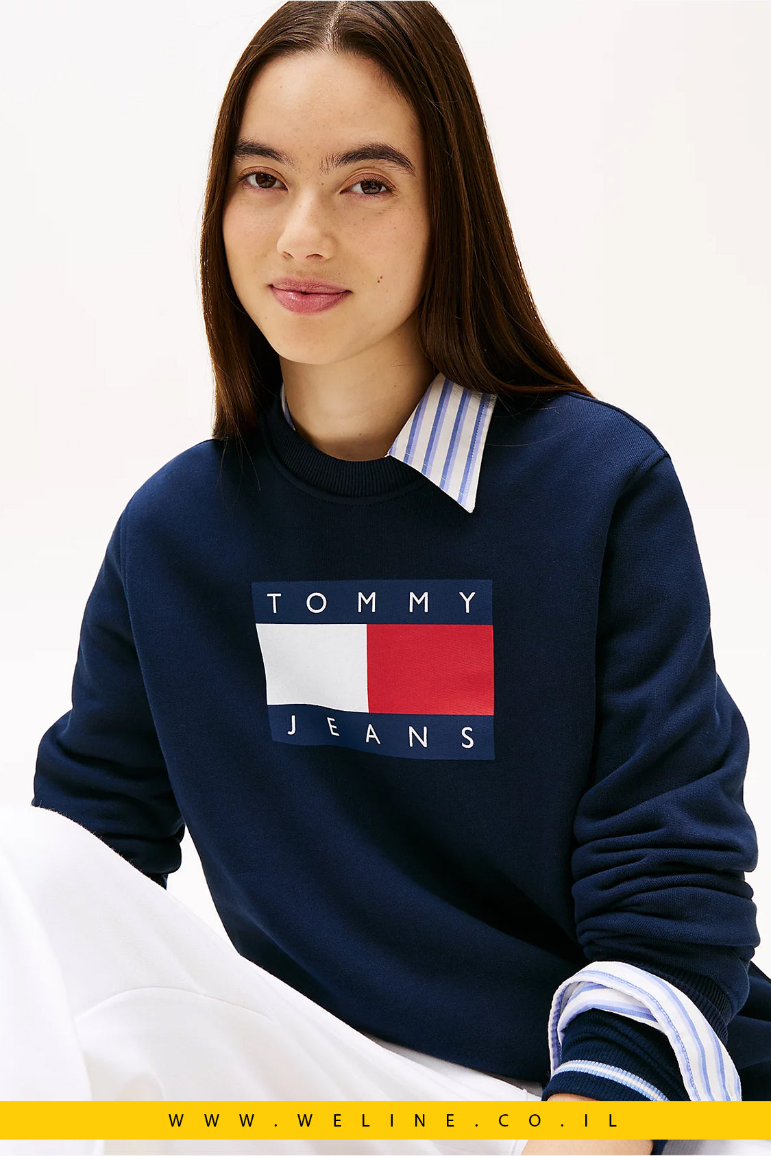 סווטשירט נשים עם לוגו טונאלי – Tommy Jeans