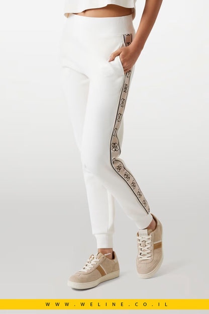 חליפה עם פס לוגו צדדי לנשים – Guess