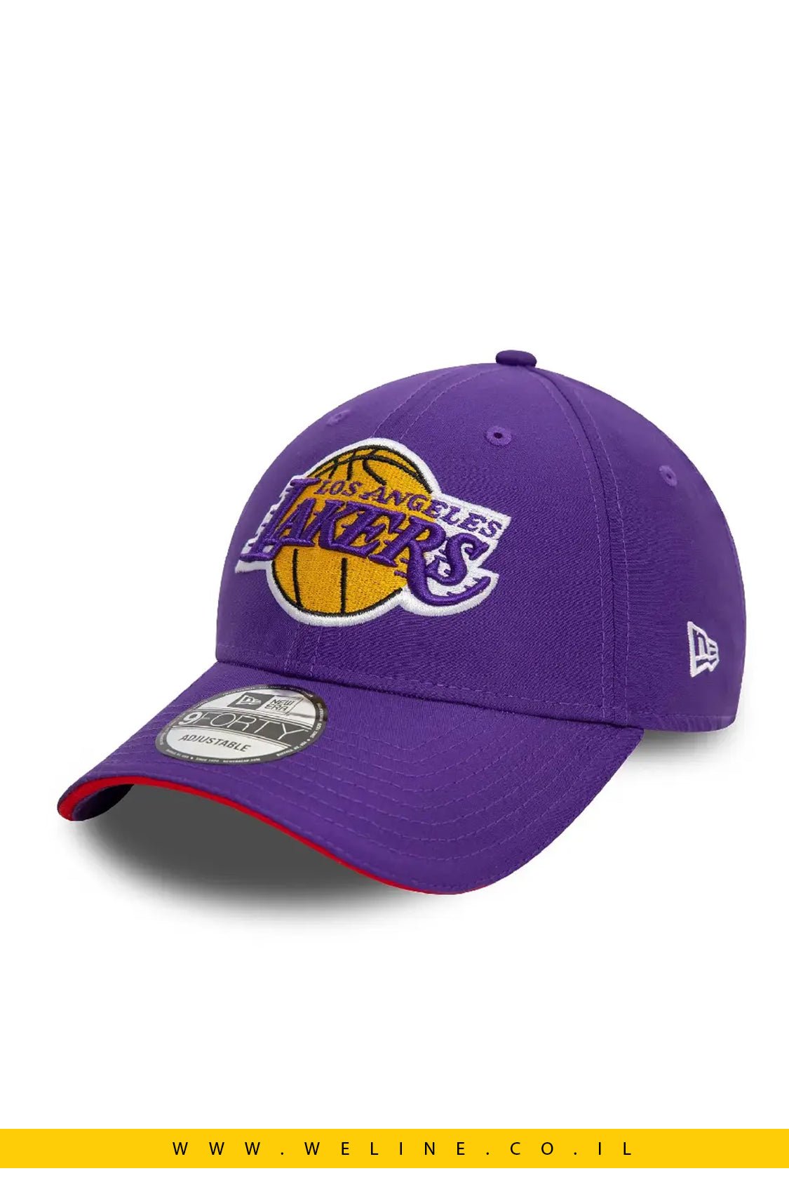 כובע 9FORTY LA Lakers סגול מבד מיקרופייבר - WELINE.CO.IL