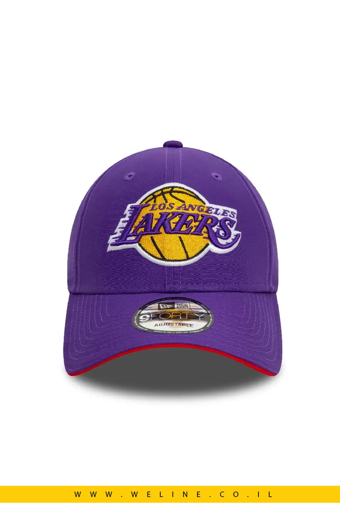 כובע 9FORTY LA Lakers סגול מבד מיקרופייבר - WELINE.CO.IL