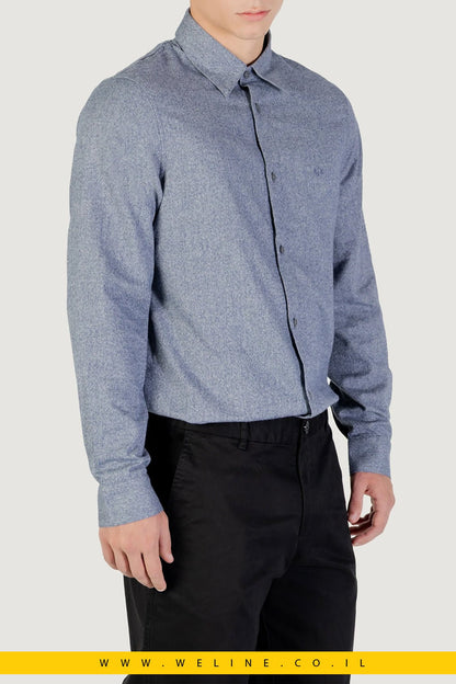 חולצת כפתורים לגברים – Armani Exchange - WELINE.CO.IL