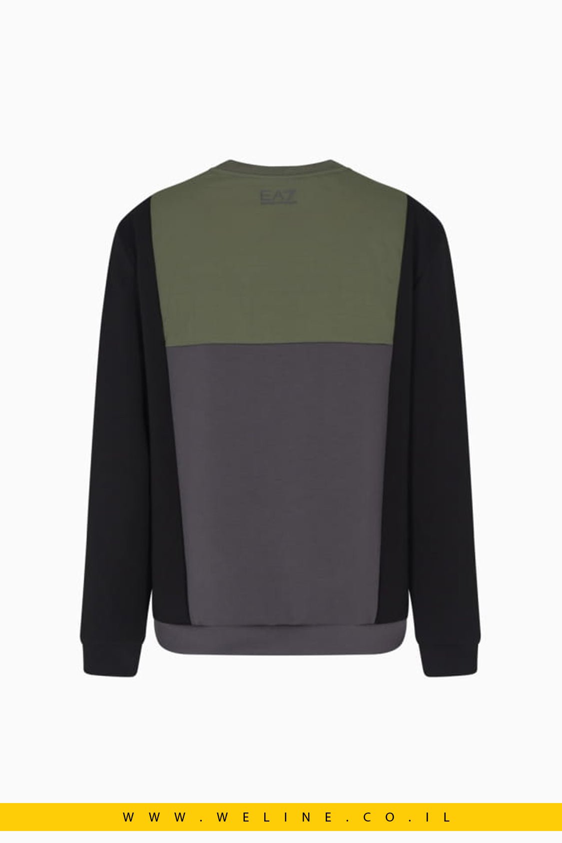 סווטשירט Athletic Colour Block – EA7 Emporio Armani - WELINE.CO.IL