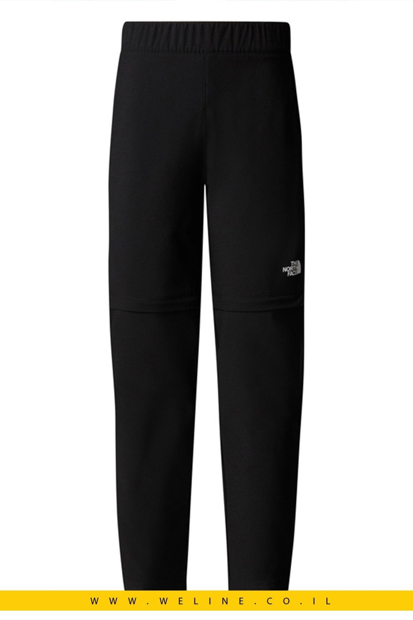 מכנס ילדים B Exploration Convertible Pant בצבע שחור (TNF Black) - WELINE.CO.IL