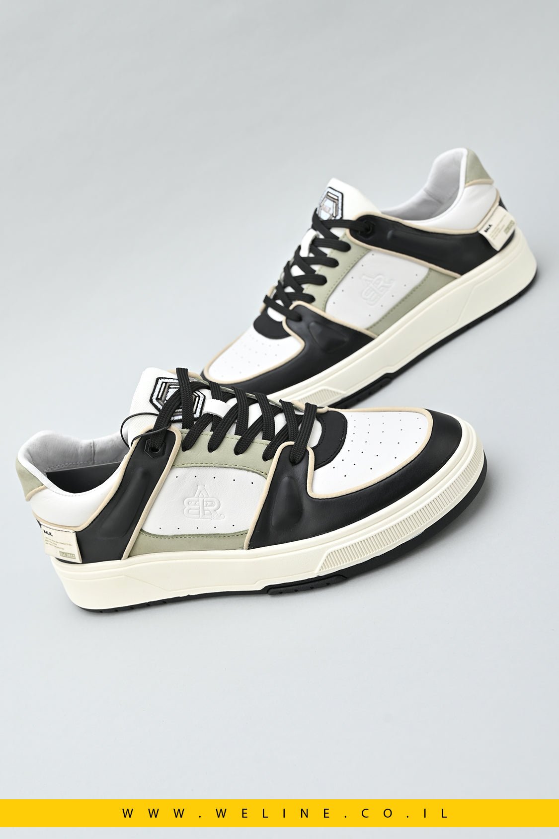 נעלי סניקרס מעור מלא לגברים – BALR - WELINE.CO.IL
