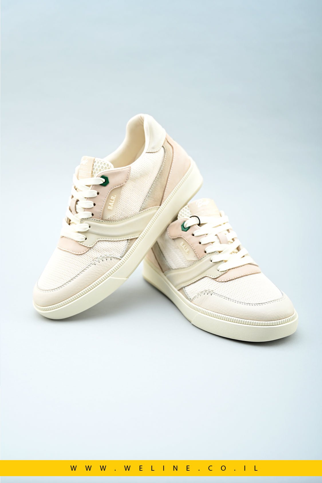 BALR – סניקרס לגברים דגם BL500103 עם לוגו - WELINE.CO.IL