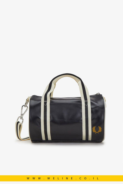 תיק קלאסי קטן בסגנון Barrel – Fred Perry - WELINE.CO.IL