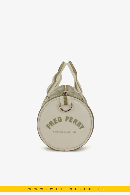 תיק קלאסי קטן בסגנון Barrel – Fred Perry - WELINE.CO.IL