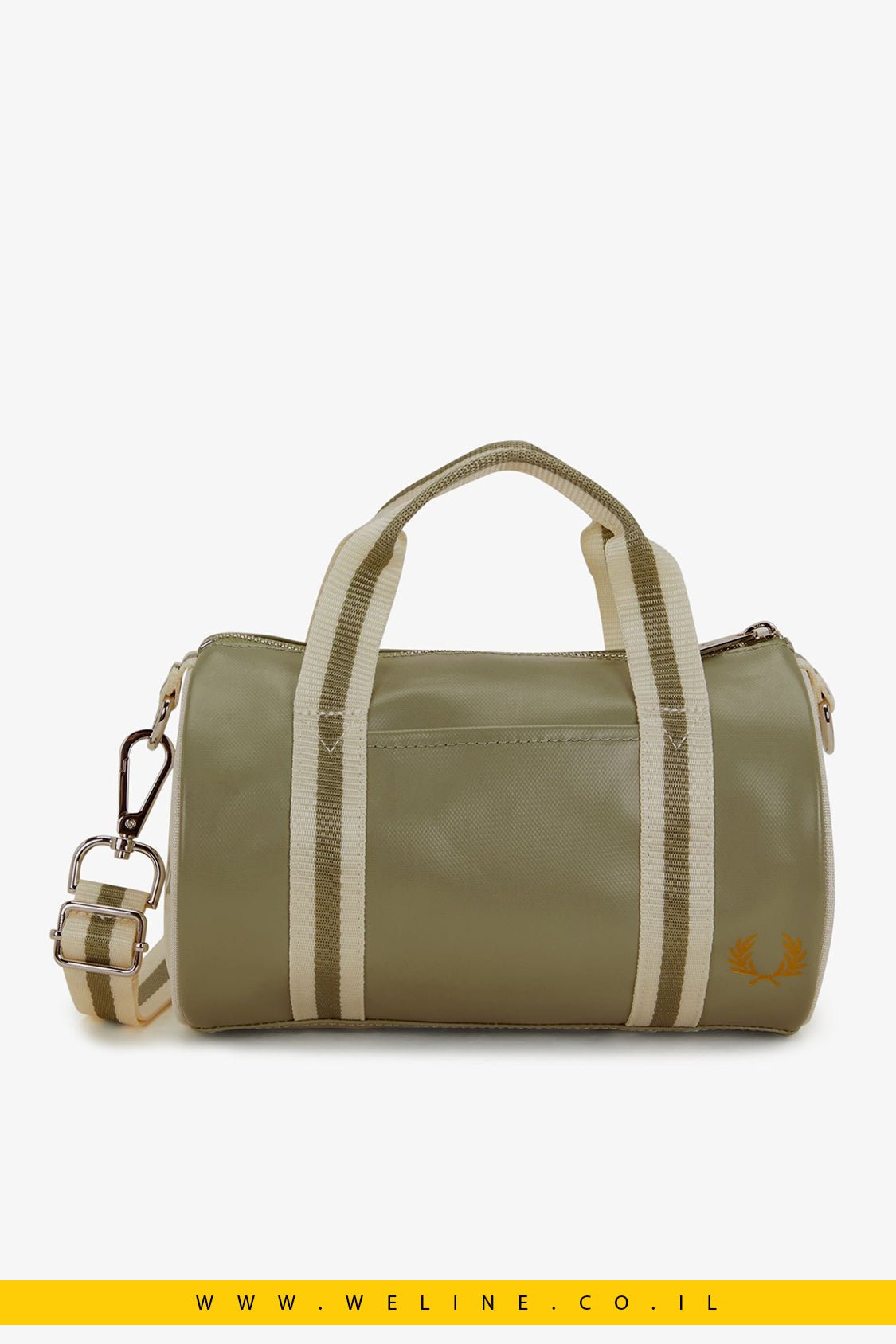 תיק קלאסי קטן בסגנון Barrel – Fred Perry - WELINE.CO.IL