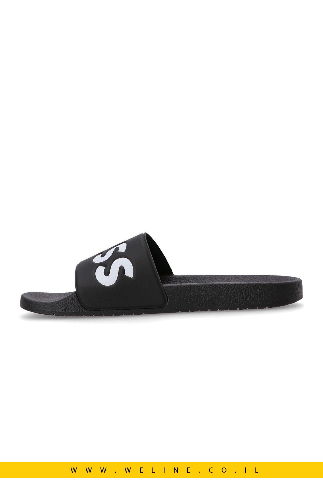 כפכפי גברים BOSS Aryeh Sliders – צבע שחור - WELINE.CO.IL