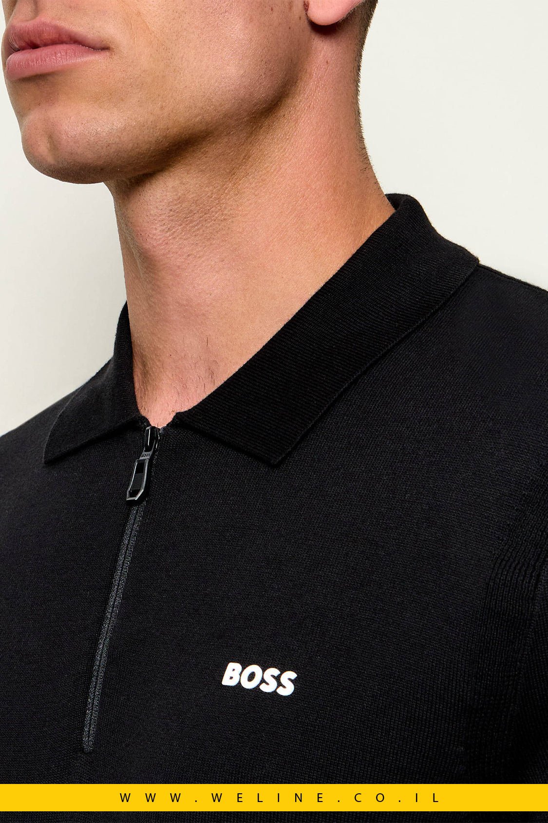 חולצת פולו BOSS Green KN_Ever-X PS Regular Fit - WELINE.CO.IL
