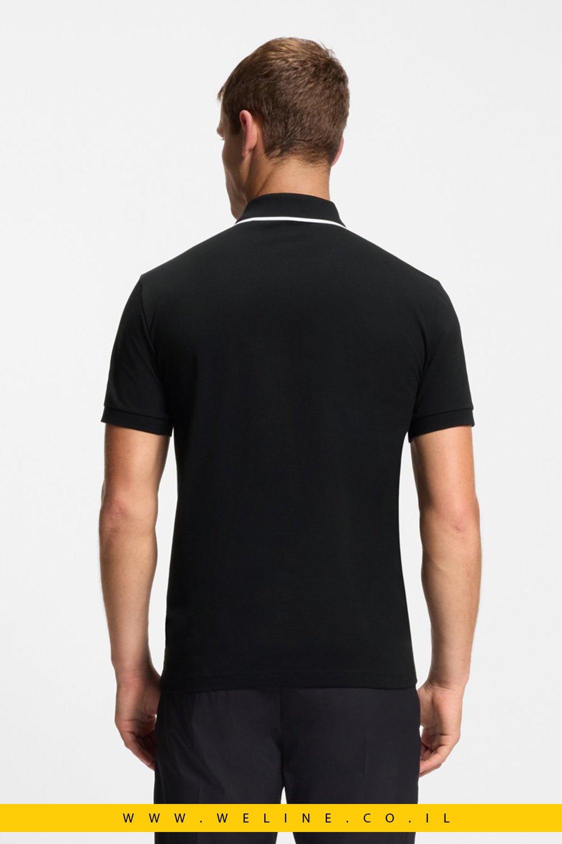 חולצת פולו ספורטיבית BOSS Philix GOC Active Slim - Fit Polo Shirt - WELINE.CO.IL
