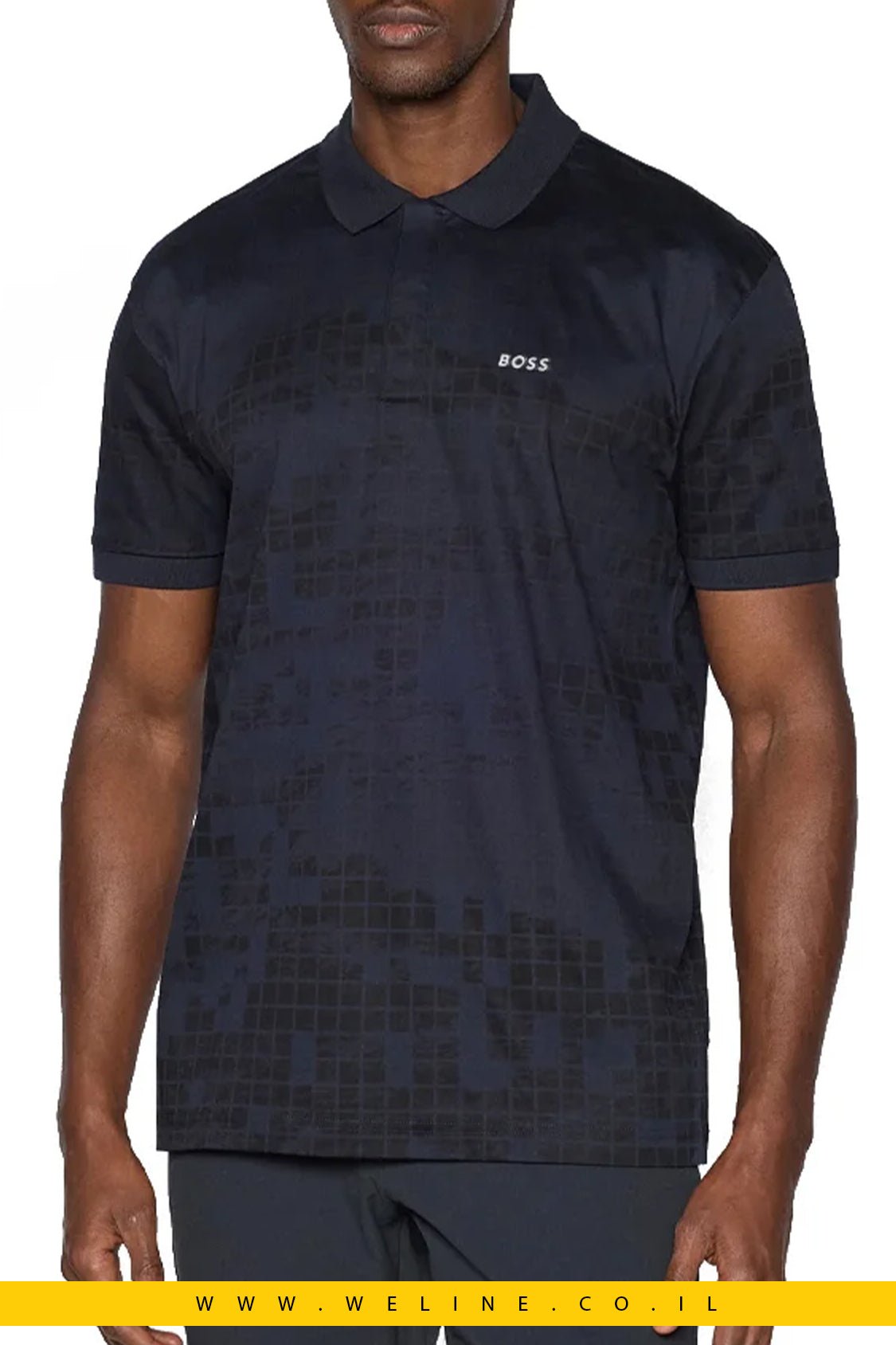 חולצת פולו BOSS PL_PATTERN PLK - WELINE.CO.IL