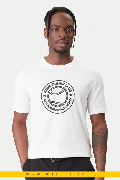 טי שירט BOSS TS_Join Logo Regular Fit - WELINE.CO.IL