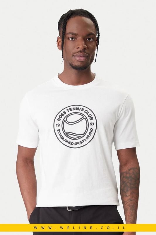 טי שירט BOSS TS_Join Logo Regular Fit - WELINE.CO.IL