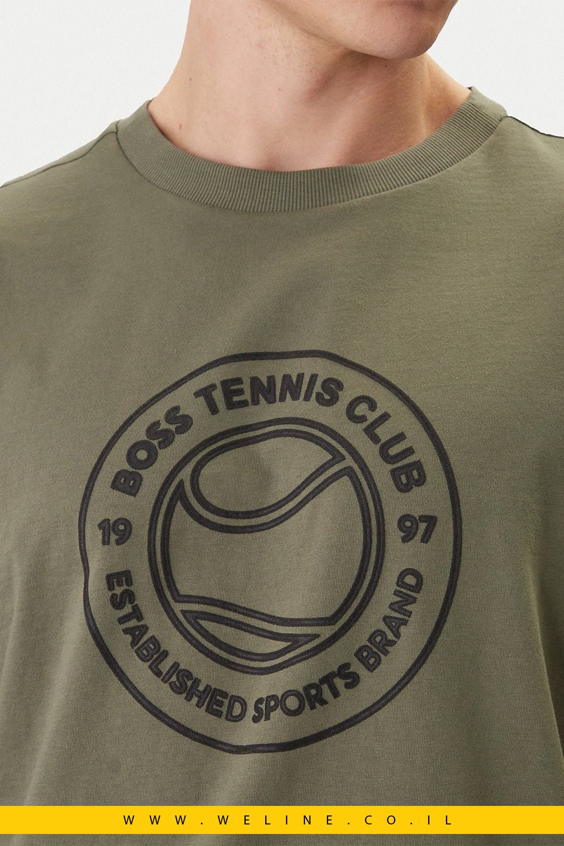 טי שירט BOSS TS_Join Logo Regular Fit - WELINE.CO.IL