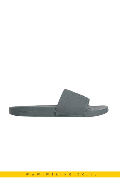 כפכפי סלייד לגברים Calvin Klein - WELINE.CO.IL