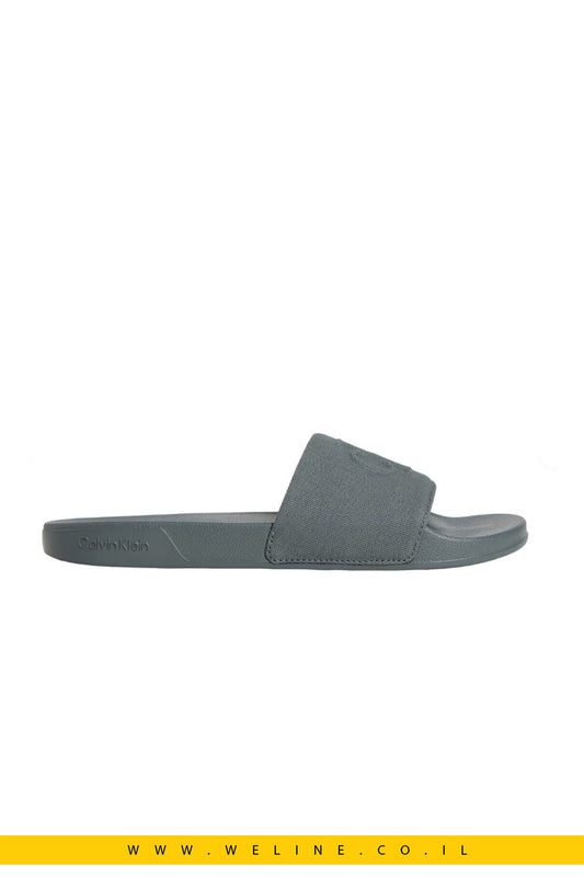 כפכפי סלייד לגברים Calvin Klein - WELINE.CO.IL