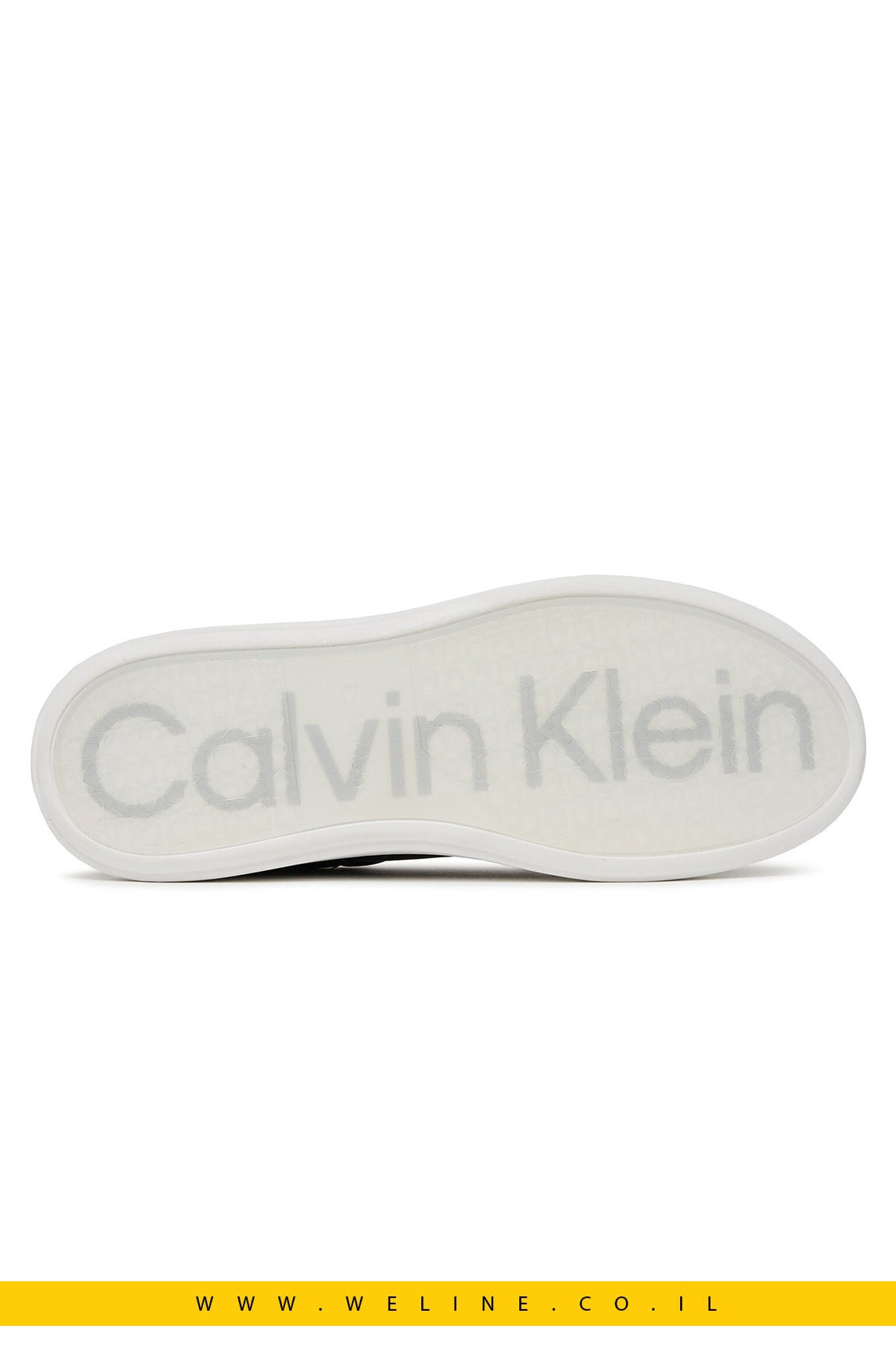 סניקרס עור Calvin Klein לנשים – שחור - WELINE.CO.IL