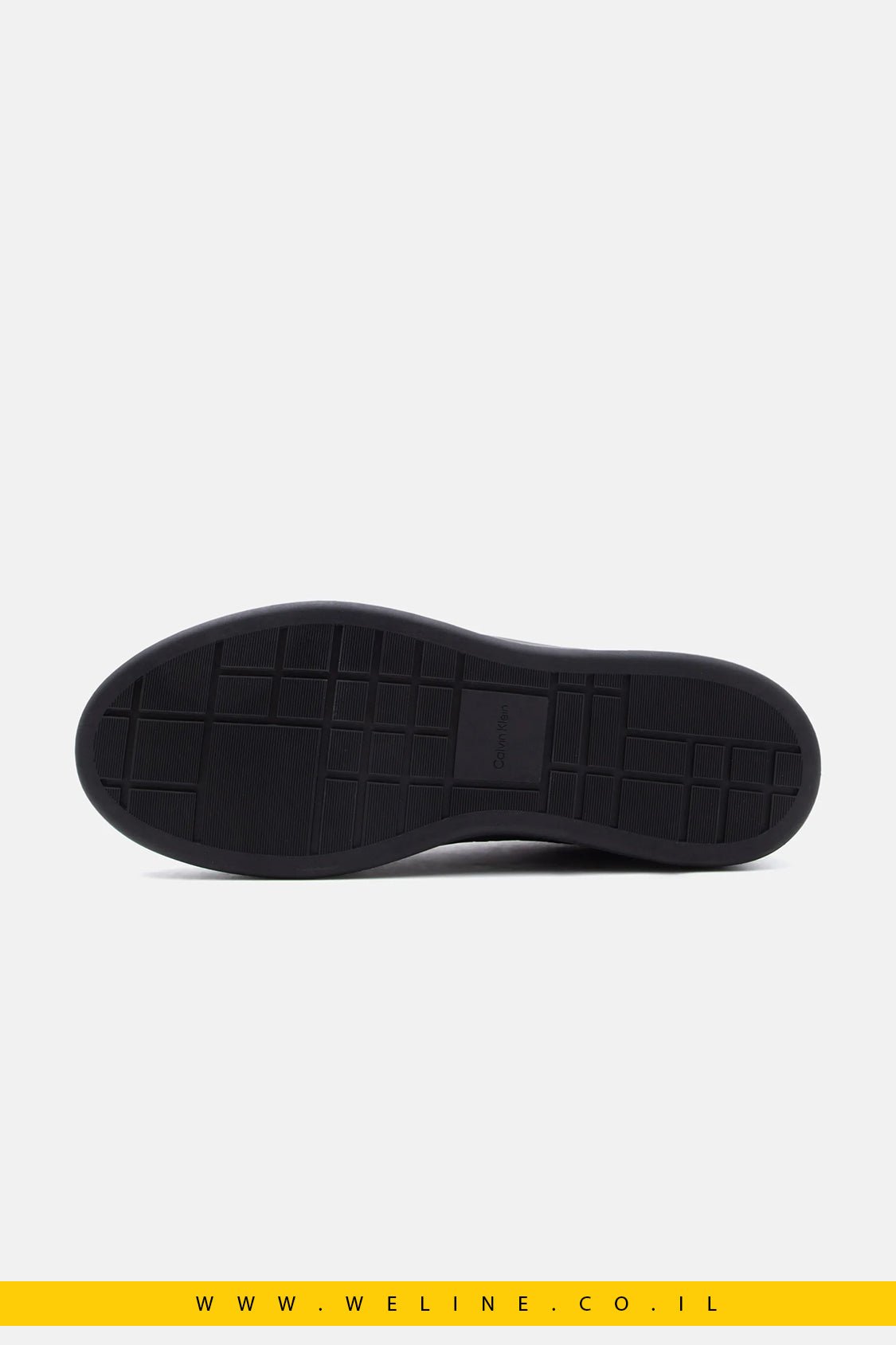 נעלי סניקרס גברים Calvin Klein BASKET CUP – צבע Triple Black - WELINE.CO.IL