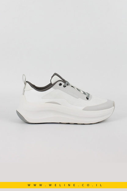 סניקרס נשים בעיצוב CALVIN KLEIN – Chunky Runner Lace - Up Mix AOP - WELINE.CO.IL