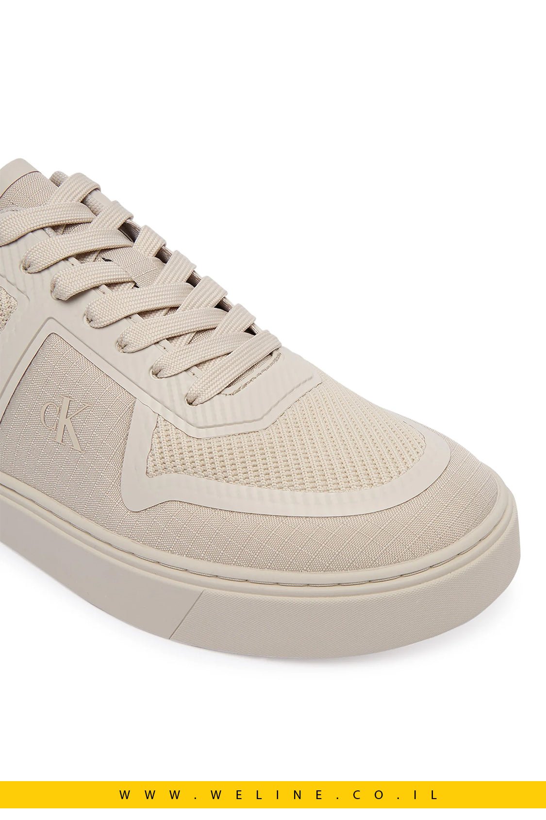 נעלי סניקרס Calvin Klein Classic Cups Laceup Knit - WELINE.CO.IL