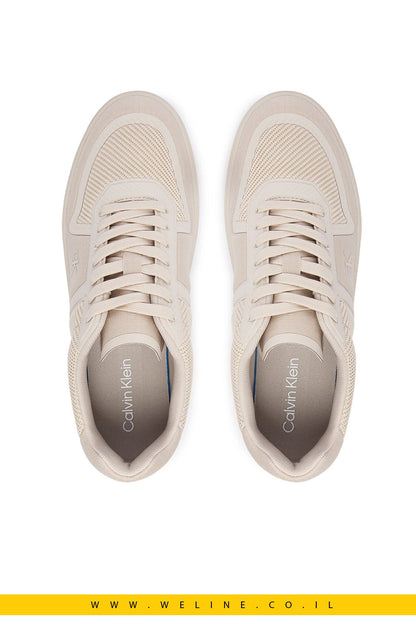 נעלי סניקרס Calvin Klein Classic Cups Laceup Knit - WELINE.CO.IL