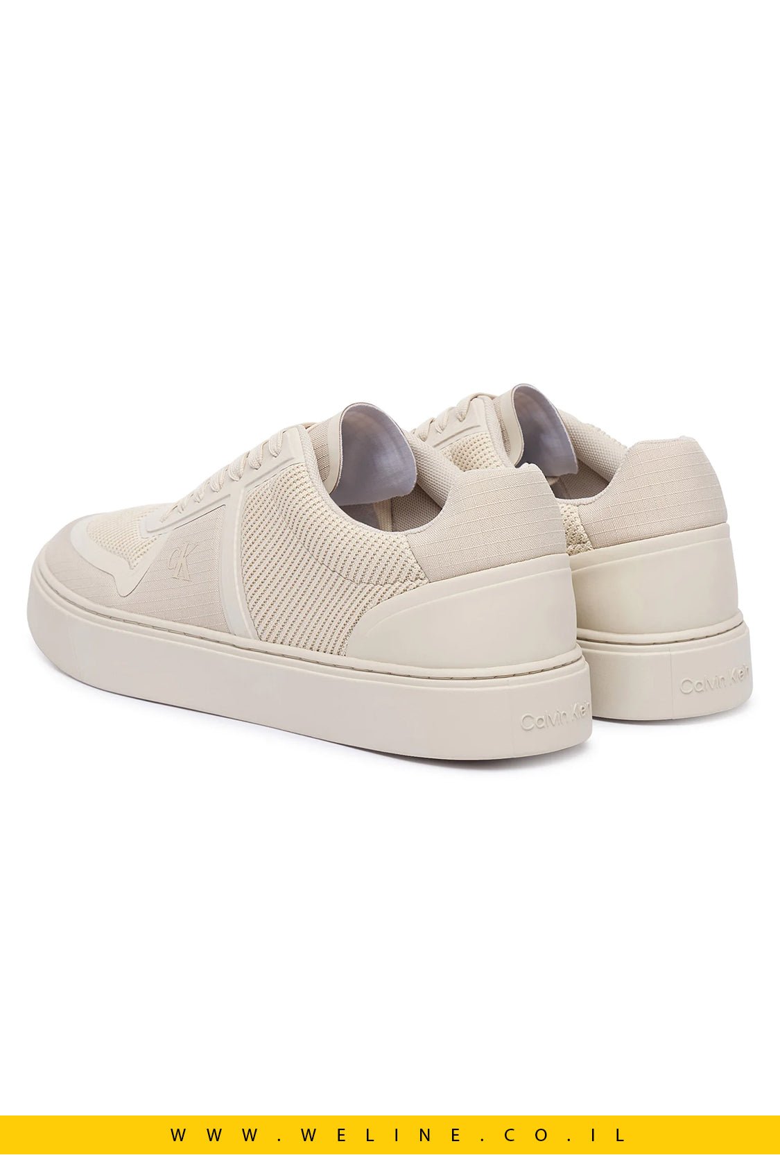 נעלי סניקרס Calvin Klein Classic Cups Laceup Knit - WELINE.CO.IL
