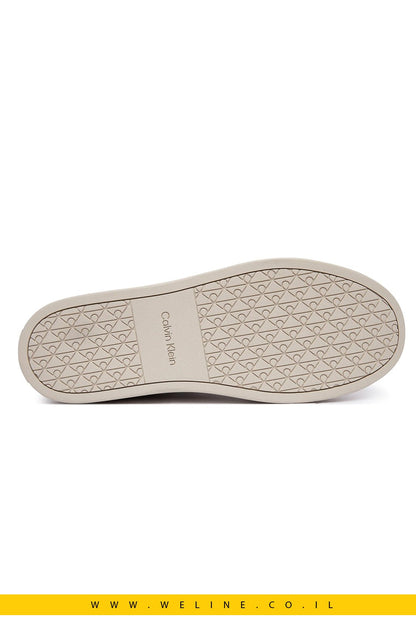 נעלי סניקרס Calvin Klein Classic Cups Laceup Knit - WELINE.CO.IL