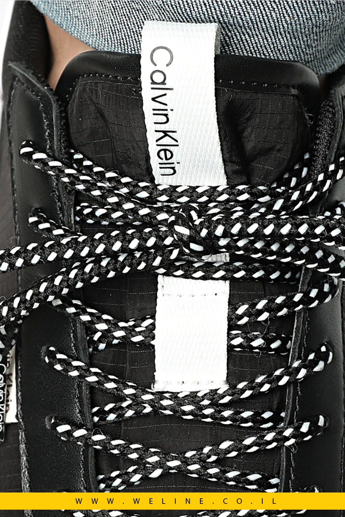 נעלי סניקרס Calvin Klein Hike Runner Casual Leather 2152 - WELINE.CO.IL