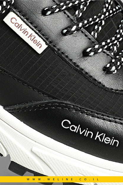 נעלי סניקרס Calvin Klein Hike Runner Casual Leather 2152 - WELINE.CO.IL