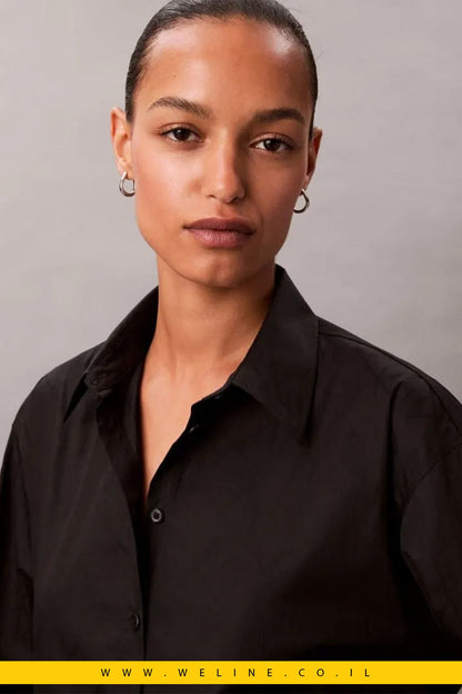 חולצת נשים Calvin Klein Jeans – עם לוגו All - Over - WELINE.CO.IL