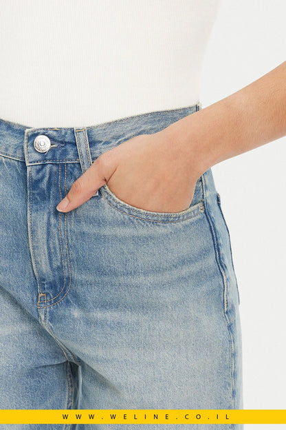 ג'ינס נשים Calvin Klein Jeans Authentic - גזרה ישרה - WELINE.CO.IL