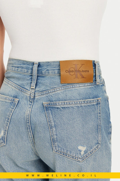ג'ינס נשים Calvin Klein Jeans Authentic - גזרה ישרה - WELINE.CO.IL