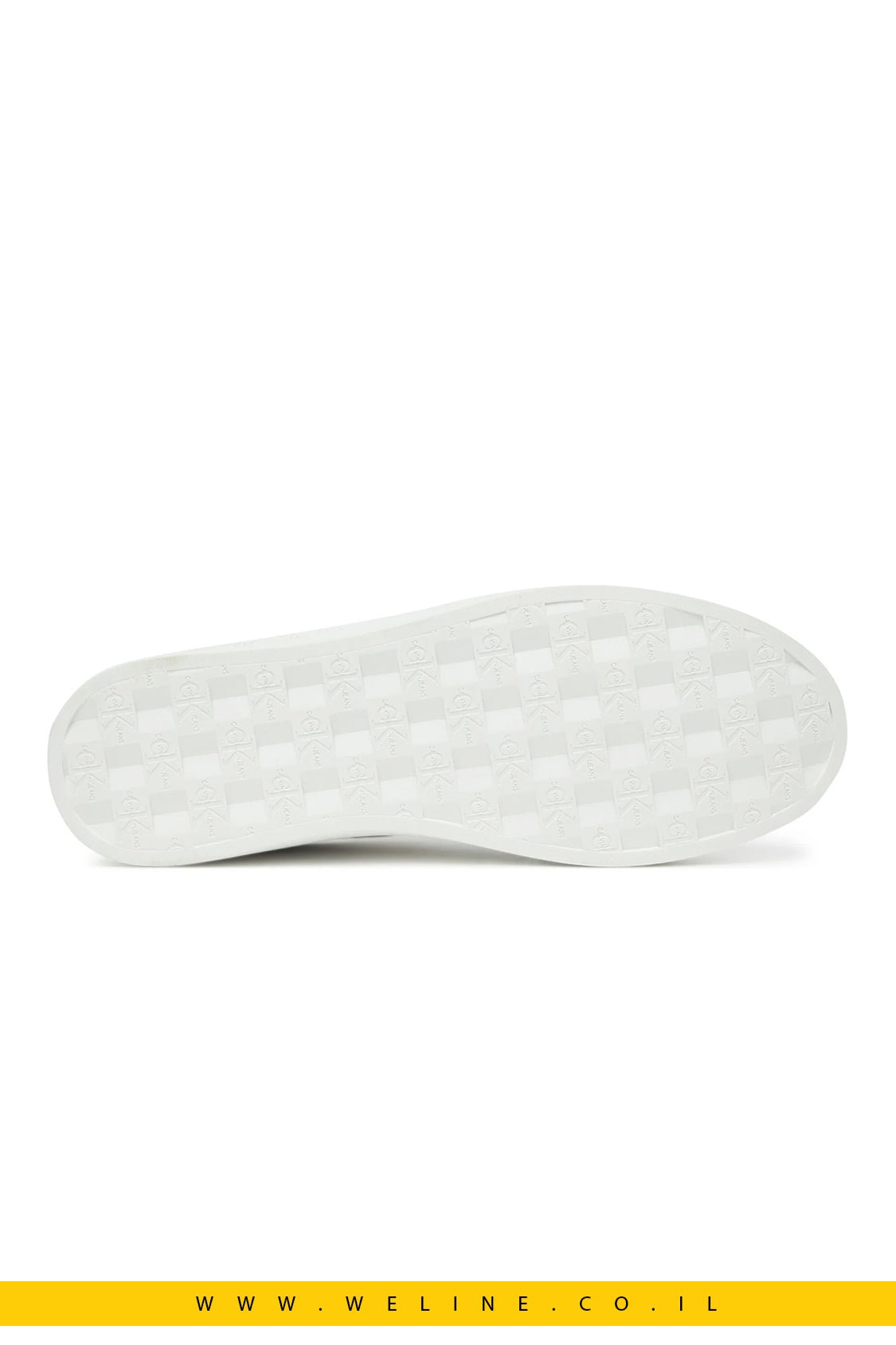 סניקרס עור נשים Calvin Klein Jeans Classic Cupsole – לבן - WELINE.CO.IL
