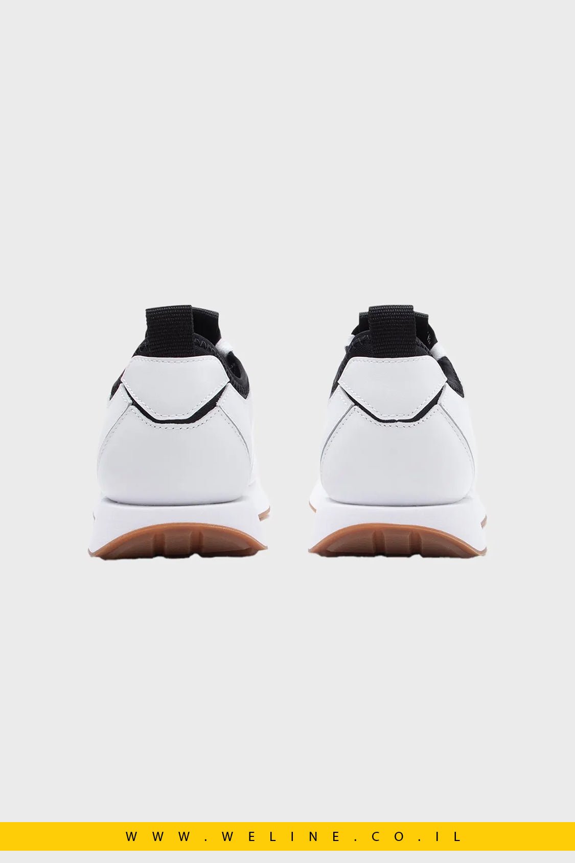 נעלי סניקרס נשים Calvin Klein RETRO RUNNR SOCK PATCH LTH - WELINE.CO.IL