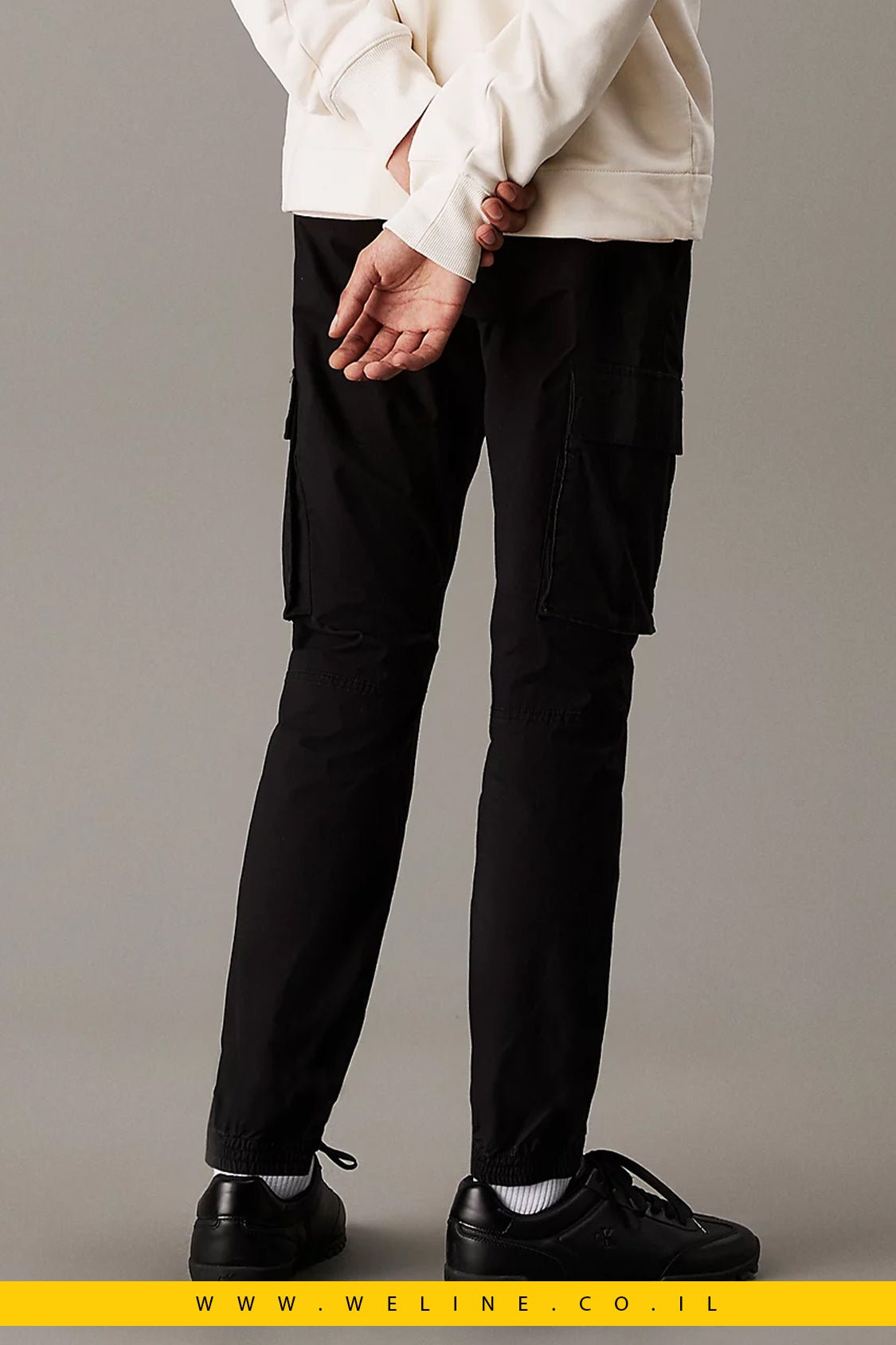 מכנסי קרגו סקיני Calvin Klein Ripstop Cargo - WELINE.CO.IL