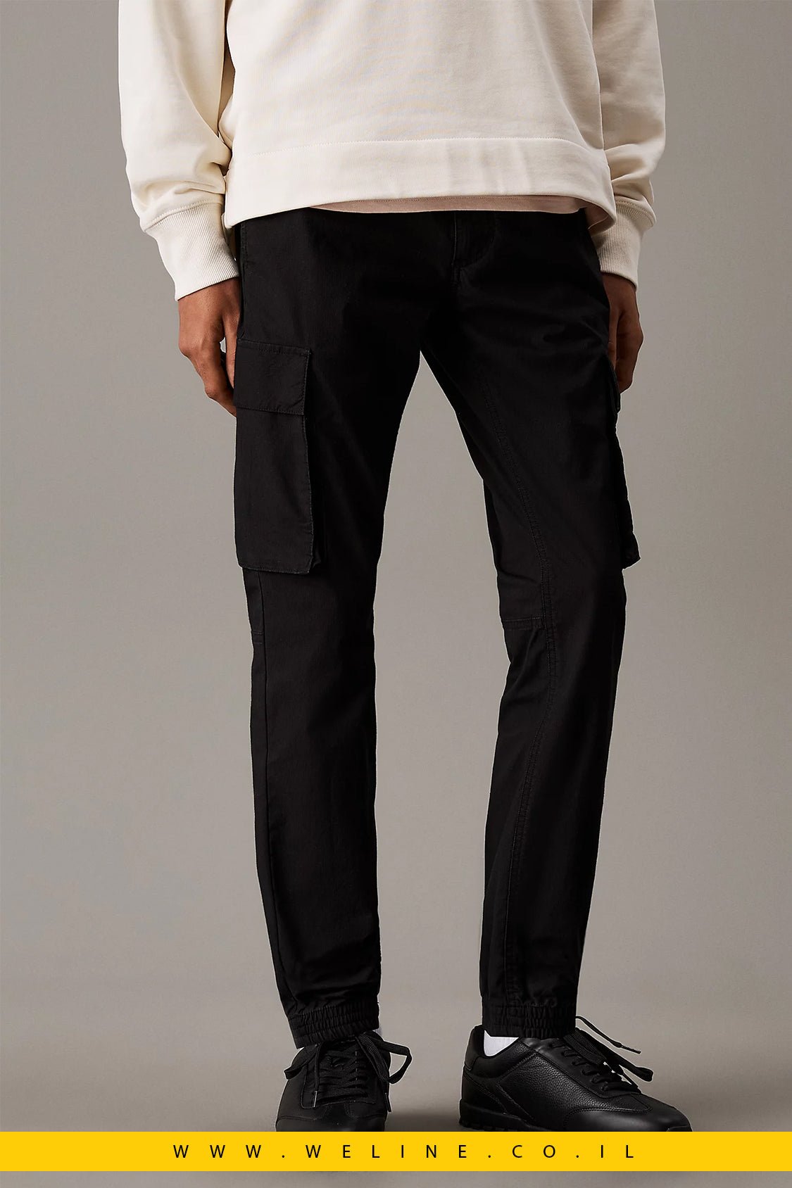 מכנסי קרגו סקיני Calvin Klein Ripstop Cargo - WELINE.CO.IL