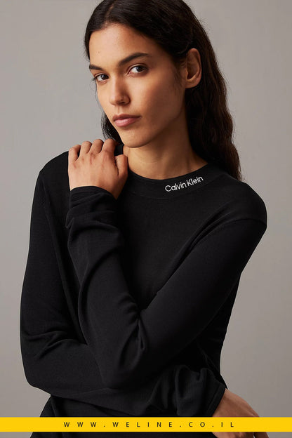 שמלת נשים Calvin Klein Soft Knit Jumper - WELINE.CO.IL