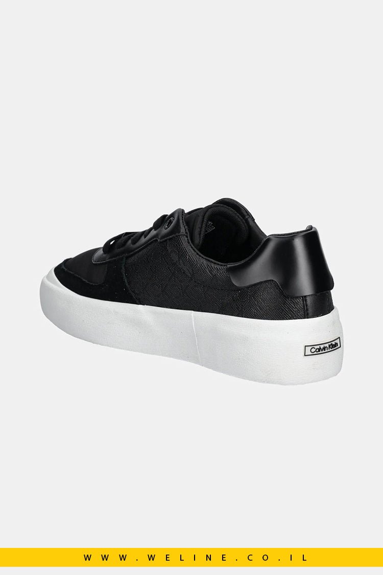 נעלי סניקרס Calvin Klein Vulc Lace Up - Mono - WELINE.CO.IL
