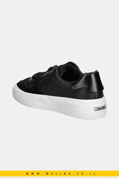 נעלי סניקרס Calvin Klein Vulc Lace Up - Mono - WELINE.CO.IL