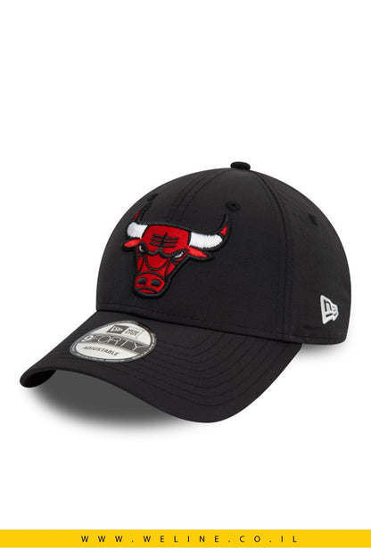 כובע Chicago Bulls Recycled Black 9FORTY Adjustable Cap מבית New Era - WELINE.CO.IL