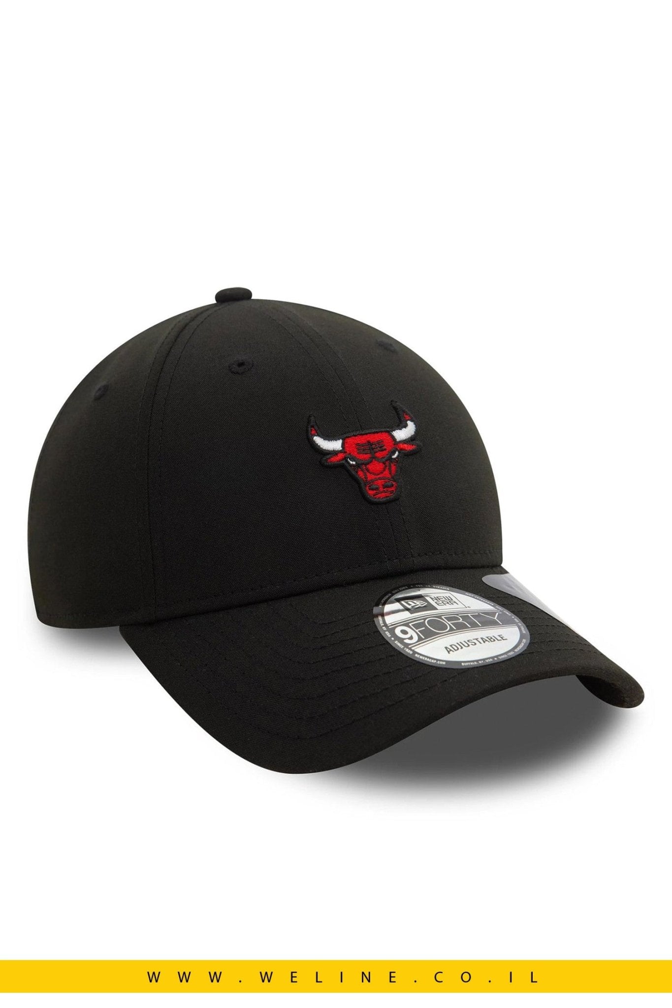 כובע Chicago Bulls Repreve® Mini Logo Black 9FORTY - WELINE.CO.IL