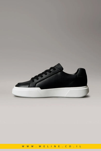 CK Avenue – Leather Logo Trainers נעלי סניקרס עור לגברים - WELINE.CO.IL