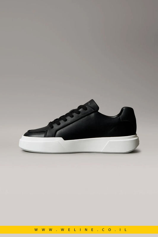 CK Avenue – Leather Logo Trainers נעלי סניקרס עור לגברים - WELINE.CO.IL