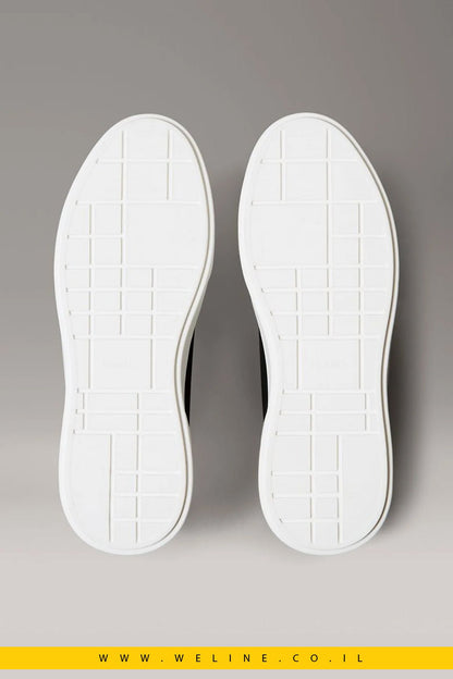 CK Avenue – Leather Logo Trainers נעלי סניקרס עור לגברים - WELINE.CO.IL