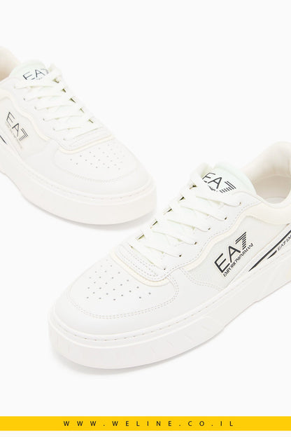 נעלי סניקרס לגברים COURT PREMIUM – EA7 - WELINE.CO.IL
