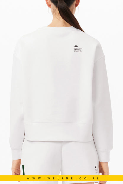 סווטשירט כותנה בגזרה רחבה (Oversized Cotton Sweatshirt).