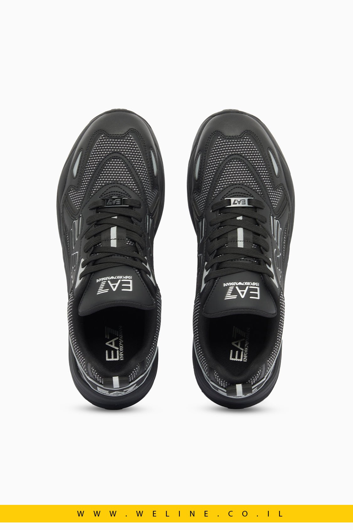 נעלי סניקרס EA7 Ace Runner Special – צבע שחור - WELINE.CO.IL