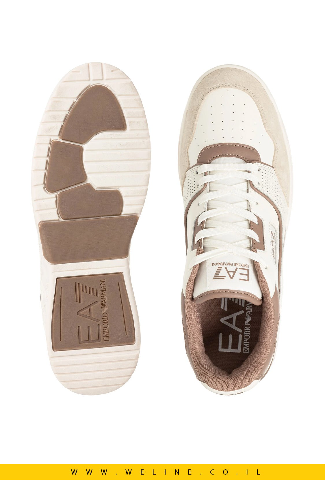 סניקרס לגברים מבית EA7 Emporio Armani – מולטי צבע - WELINE.CO.IL