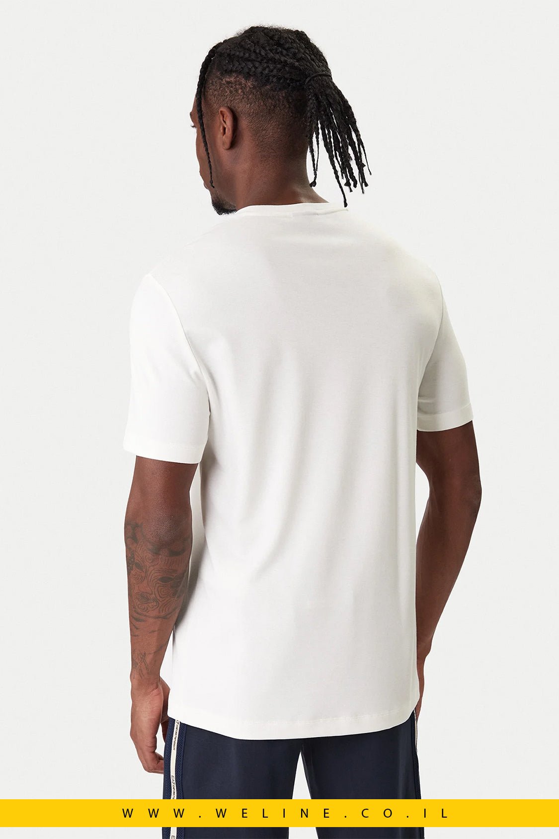 טי - שירט אלגנטית מבית EA7 Emporio Armani - WELINE.CO.IL